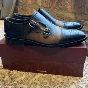 To Boot New York 'Mason' Double Monk Strap Slip-On